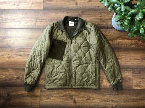 Veste kaki matelassée homme