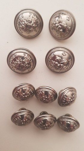 Lot boutons tenue de - lot,