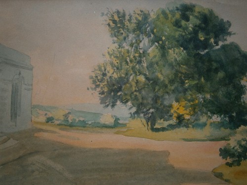 Dessin ancien aquarelle - n°5,