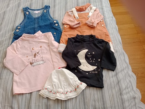 Lot vêtements fille - vêtements, taille