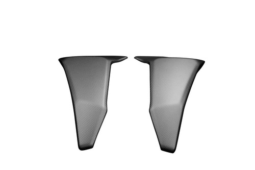 Cache radiateur carbone - cache,