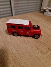 POMPIERS SOLIDO SERIE hachette  LAND ROVER 109
