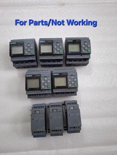SIEMENS 5 LOGO AND 3 EXPANSION MODULE LOT FOR PARTS LOT 8 PCS