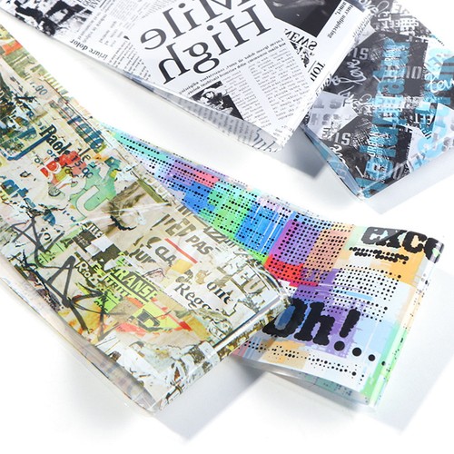 Papier transfert pour - pour, ongles