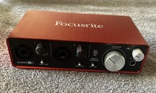 Focusrite Scarlett 2i2 2-Channel USB Audio Interface - 2nd Gen - Read Descrip