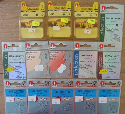 Lot paquets d hamecons - 14,
