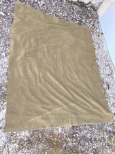 Couverture laine vert olive US