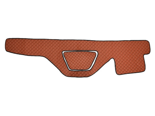 Eco cuir marron housses - cuir,