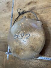 N.1 Antique 19th Century Sandstone Water Bottle or "Toad" Tool