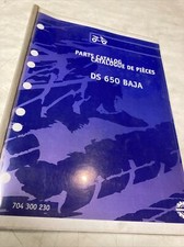 Bombardier quad DS650 Baja 2002 catalogue pièces détachées parts list DS 650