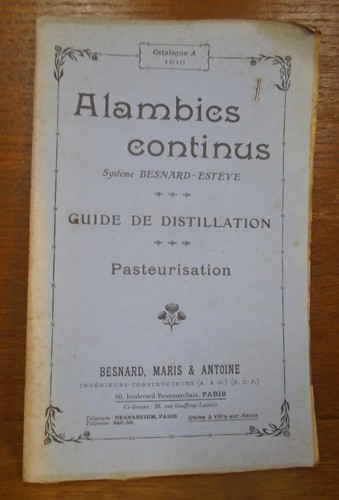 Alambics continus systeme - alambics,
