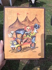 Edra Vierra Whimsical Clown Picture