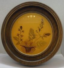 Antique 19th Century Reliquary Round Frame