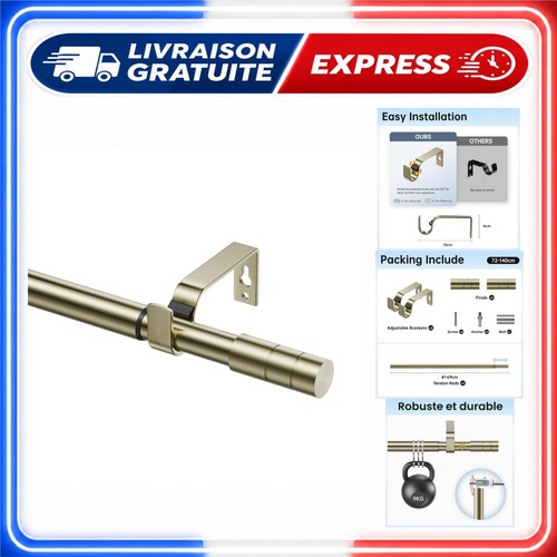 Tringle rideaux extensible - à,