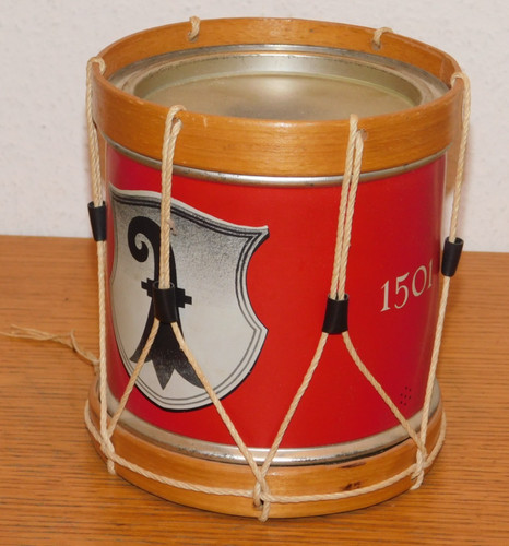 Vintage boite ronde métal - boite,