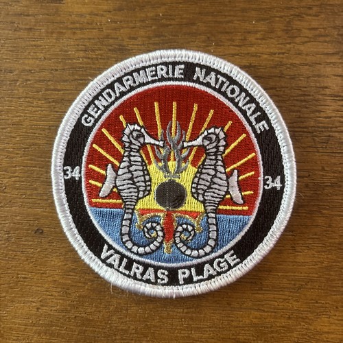écusson gendarmerie valras - écusson,