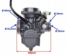 Carburateur pour moteur 4T pour Suzuki GN 125cc 1994-1999 Carburetor