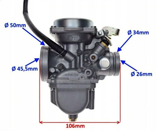 Carburateur pour moteur - , 4t
