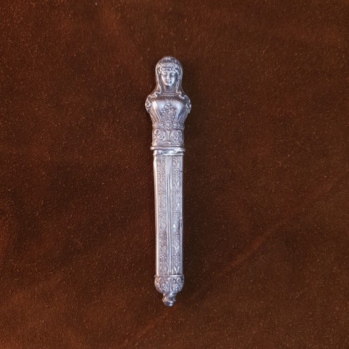 Etui aiguilles argent - etui, buste