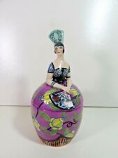 G. LEBON janvier 1925 Superbe boite bonbonniere femme espagnole Art Dèco