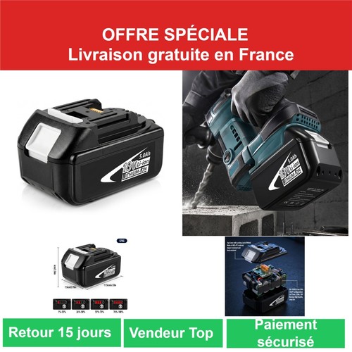 Batterie remplacement 18v - de,