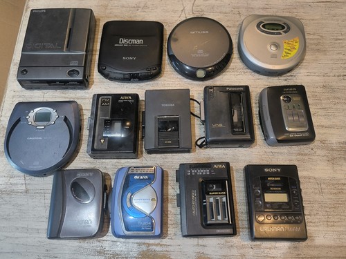 Lot walkman discman sony - et,