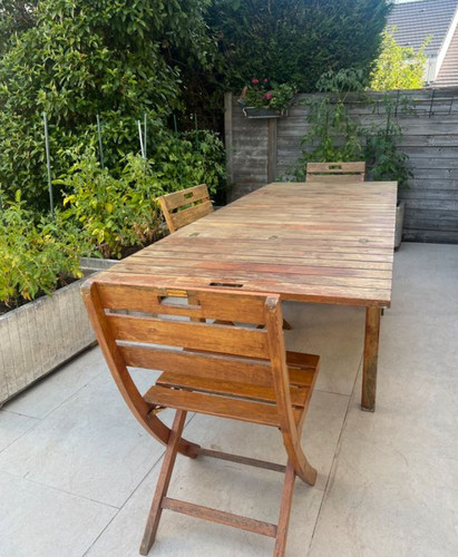Table jardin - table, de