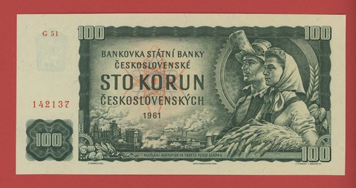 Czechoslovakia 100 korun - czechoslovakia,