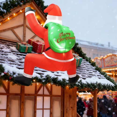 Père noël gonflable - de, 1,80