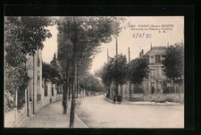 Old postcard Parc-Saint-Maur, Avenue du Grand-Chêne 