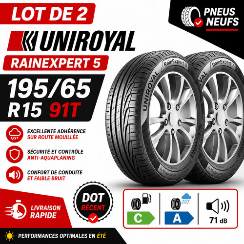 Lot pneus 195 r15 91t - de, 2