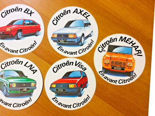 Lot autocollant citroen - lot, mehari