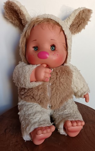 Vintage poupée peluche - poupée,