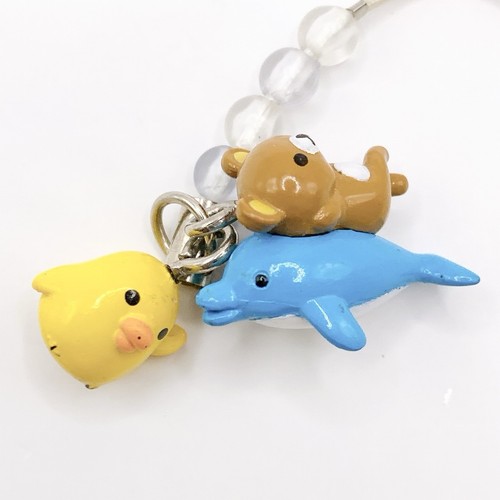Rilakkuma kiiroitori netsuke - rilakkuma,