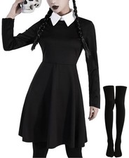 Mercredi Costume Femme Robe