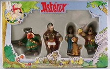 Asterix - Plastoy PVC Figure - Box No. 3 Redbeard Julius Caesar Cleopatra C