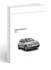 Volkswagen Golf 2019-2025 5 versions Notice d'Utilisation Français