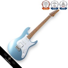 Guitare électrique plate Ibanez Prestige AZ2402 Tri Fade Burst fabriquée au J...