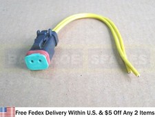 JCB Pièces - Natte Connecteur, Rond Pin Pour Électrovanne 25/104700 25/103000