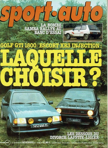 Sport auto 250 1982 - 1982, gp