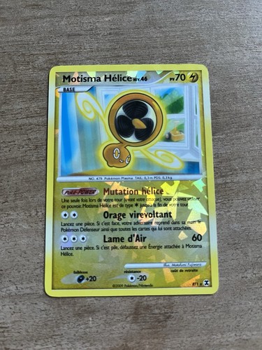 Carte pokémon motisma hélice - pokémon,