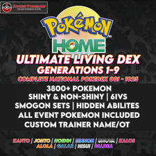 Full Living Dex | Pokemon Home | Definitive Edition | COMPLETE