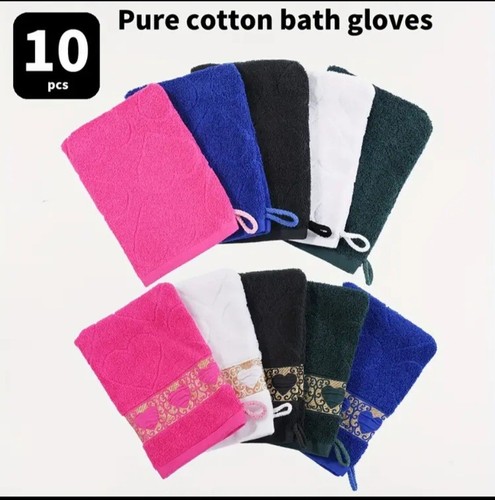 Lot gants toilette 100 - de, 100%