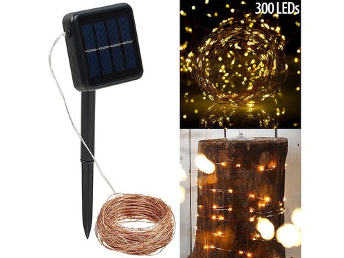 Guirlande lumineuse solaire - , en