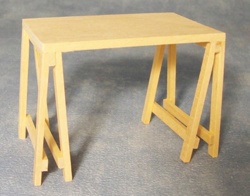 Maison poupée table - poupée, en