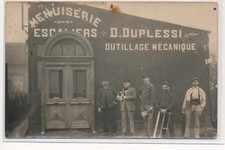 PHOTO CARD TO LOCATE: carpentry staircase D. Duplessi mechanical tooling
