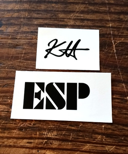 Esp kirk hammet headstock - hammet, /