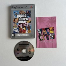 Grand Theft Auto VICE CITY (GTA) Sony PlayStation 2 (PS2 PLATINUM) PAL-FRA TBE++