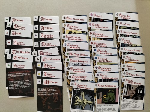 Lot cartes desastres et - lot, de