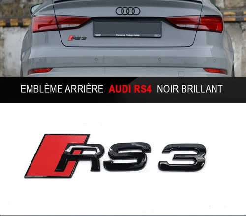 Logo audi rs3 arriere rear - logo,
